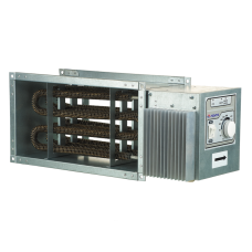 Нагрівач канальний електричний з блоком керування Вентс НК 400х200-9,0-3 У