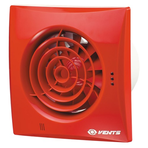Витяжний вентилятор Вентс 150 Квайт червоний RAL 3013